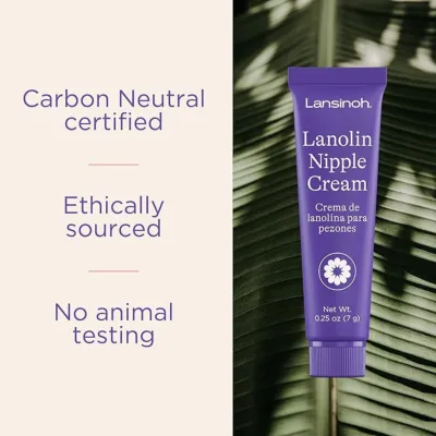 Kem bôi đầu ti cổ gà Lansinoh Lanolin 7g