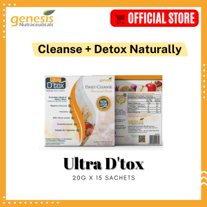 ULTRA DTOX DAILY CLEANSE (20G X 15 SACHETS) Detox | Relieve Constipation