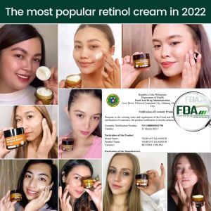 VIBRANT GLAMOUR FDA Natural Retinol Face Cream Anti Aging Deeply Activate Collagen Whitening Reduce Wrinkles Fade Freckles Dark