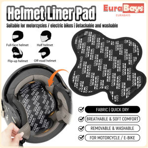 E.B. Breathable Helmet Liner Cushion Pad Quick-drying Sweat Wicking Helmet Insulation Lining Pad