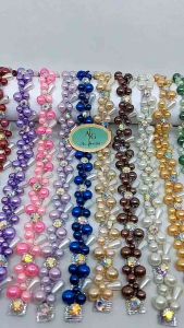 Payet rangkai ||manik-manik aksesoris wanita|| mutiara diamond sewarosky permata Manik-Manik Swarosky Desain Multifungsi Untuk Busana Wanita Variasi Warna Payet - Lazada