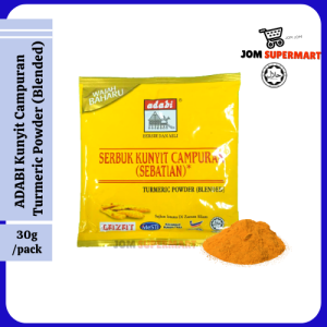 ADABI Kunyit Campuran (Sebatian) / Turmeric Powder (Blended) 30g / 100g /250g