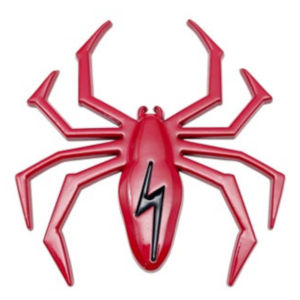 SPIDER LOGO Car Sticker Car Animal Body Sticker Spider-Man Car Logo Spider Car Tail Spider Emblem Sticker Motorcycle