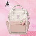 Doughnut backpack Korean Bagpack Schoolbag Nylon Waterproof Travel Fashion bag Leisure backpack. 