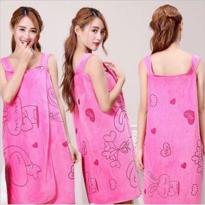 Handuk Mandi/Baju Mandi Bahan Lembut Multifungsi Motif Karakter