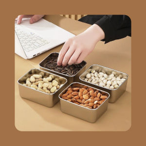 Hộp inox có nắp đựng thực phẩm tủ lạnh hộp size 135 x 105cm hộp đựng thực phẩm inox cỡ lớn Khay inox đựng thực phẩm lạnh có kèm nắp đậy