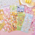 Stiker Korea Jepang Viral Hologram Bunny Moe Cute Kawaii Lucu Karakter Bear Mainan Anak Sticker Aestethic. 