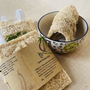 Combo 3 MIẾNG rửa chén xơ mướp cao cấp 100% Hữu cơ
