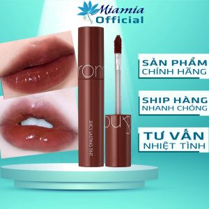 Son Romand Bóng Juicy Lasting Tint Màu 20 Dark Coconut Hồng Nâu 5 ML  [CHÍNH HÃNG] ️