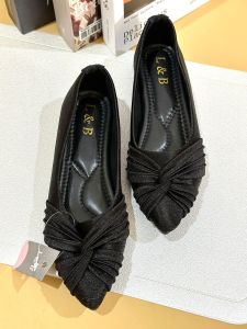 Sepatu Flatshoes Wanita Termurah L&B KEPANG PITA BAHAN