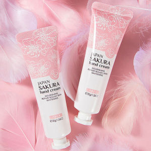 TOPQSC Kem Dưỡng Da Tay LAIKOU Sakura Làm Dịu Phục Hồi Da Hư Tổn Dưỡng Ẩm Chống Khô Da Chăm Sóc Tay 30G