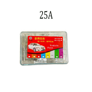 Hộp 100 cầu chì ô tô chân to 10A 15A 20A 25A 30A dành cho xe tải xe khách máy công trình