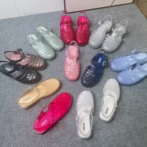 【Fast Shipping】Melissa2025 Vintage woven sandals minimalist Roman womens jelly shoes㏇0702