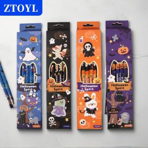 [COD] ZTOYL ดินสอธีมฮาโลวีน12ชิ้น เซ็ตสำหรับเด็กวันเกิดปาร์ตี้ฮาโลวีนของขวัญการ์ตูนฟักทองผีดินสอสำหรับรางวัลโรงเรียน