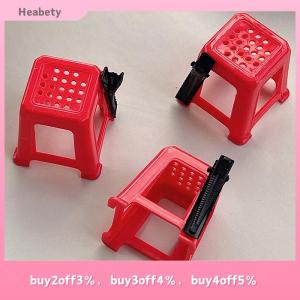 Heabety Simulate Fun Unique Red Stools Hairpin Funny Hair Clips Hair Accessories