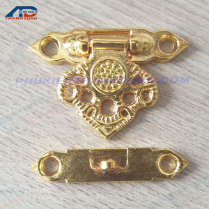 Khóa Hộp Gỗ Kiểu Hoa Văn Đài Sen