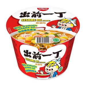 Nissin Chu Qian Yi Ding Sesame Oil Bowl Noodles