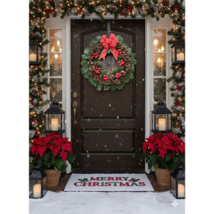 VÒNG NGUYỆT QUẾ LỚN 50CM SANG TRỌNG XINH XẮN PHỤ KIỆN DECOR TRANG TRÍ CÂY THÔNG NOEL NGÀY LỄ GIÁNG SINH Y ẢNH