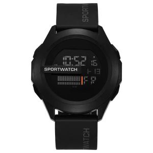 Đồng hồ Nam Crnaira watch W2809i điện tử SPORTS cá tính dây silicon đầy đủ các chức năng xem giờ báo thức lịch tuần bấm giờ thể thao