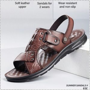 รองเท้าโรมัน ไม่มีกลิ่นเท้า ผู้ใหญ่ รองเท้าชายหาด ที่ต้องการ พื้นนุ่ม ทนต่อการพับ สะดวกสบาย