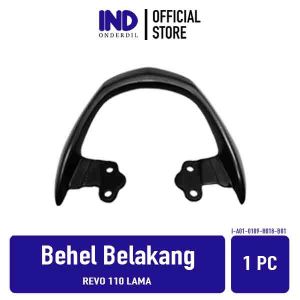 Behel Belakang Karet Alumunium Revo 100 Lama Old Handel Handle Hendel Hendle Pegangan Tangan Begel Breket Bracket Besi Jok Jox