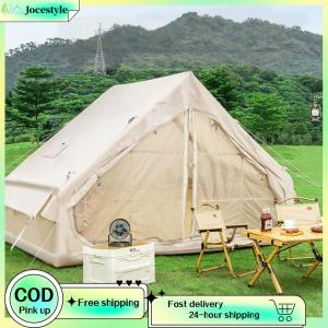 [Jocestyle Outdoor Mall] 6.3 Square Meters Automatic Inflatable Tent Rainproof Portable 4 Season Air Tent W/Hand Pump Oxford Cloth Camping Tent for Family Outdoor Travel