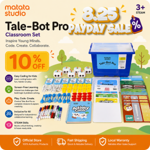 MatataStudio Tale-Bot Pro Classroom Set | STEM Educational Toys Ages 3+ Kids Preschoolers