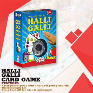 Halli Galli Kartu Card Game Permainan Kartu Mainan Kartu Card Gambar Keluarga Famaliy Permainan Kartu