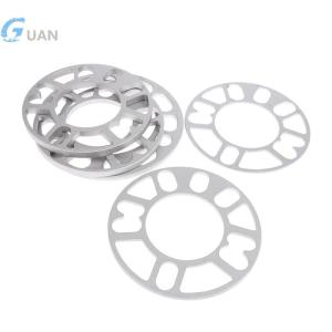 [COD] GUAN 3 5 6 8 10มม.อลูมิเนียมรถล้อ spacer อะแดปเตอร์ shims PLATE Car Accessories
