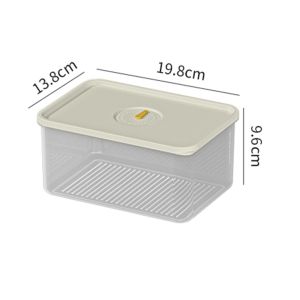 Angola Kotak Penyimpanan Makanan Serbaguna L12-L35 Dengan Penanda Waktu / Food Container 2 In 1