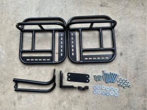 Rack ข้างซ้าย-ขวาสำหรับ รถมอเตอร์ไซค์ที่มีตะแกรงท้ายทุกรุ่น 🍀TP🍀