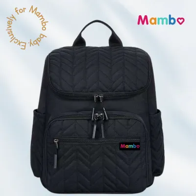 Mambo Baby Diaper Bag Maternity Bag Baby Organizer Bag Lightweight Multifunctional Large Capacity