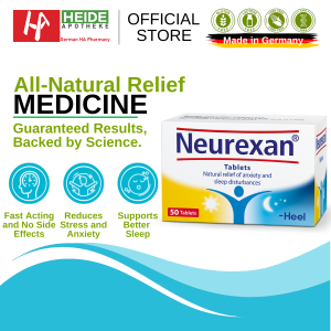 Heel Neurexan Natural Stress & Anxiety Relief (50s) – Calms Nervousness Restlessness & Supports Better Sleep