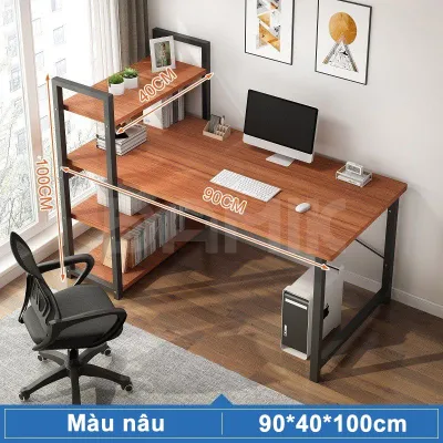 DAMIK Bàn làm việc bàn làm việc liền kệ Bàn học Chịu lực cao không lay