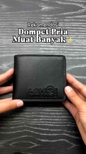 Dompet Kulit Pria Dompet kancing Semi Kulit Dompet Lipat pria Wanita Dompet Premium Termurah