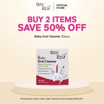 BZU BZU Baby Oral Cleaner 30pcs