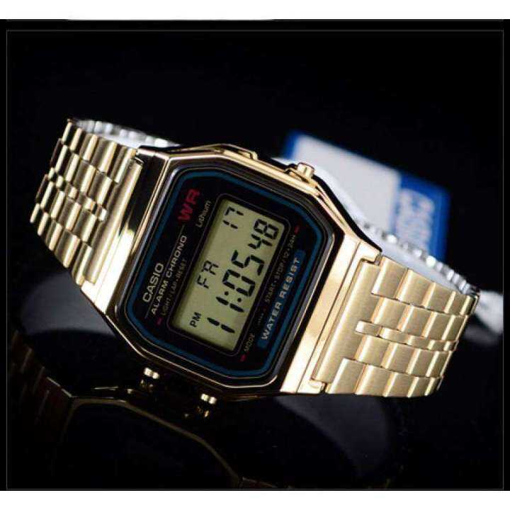 Casio a159w outlet gold