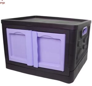 Tempat Penyimpanan Storage Box Organizer / Folding Box Lemari Susun Plastik Container Box Lemari Lipat Plastik Serbaguna