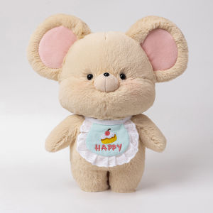 ตุ๊กตาหนูแฮมสเตอร์ 36cm ตุ๊กตาหนูแฮมสเตอร์ขนาดใหญ่ ขนกระต่ายนุ่ม ของขวัญวันเกิด ตุ๊กตาผ้าพลัฌ