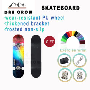 DANCROW skateboard original electric skateboard for adults long board skateboard deck 31inch Complete Skateboards for Beginners 9 Layers Canadian Maple Wood