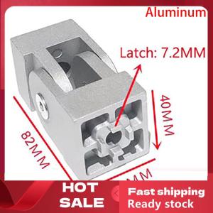 🚚【Local Express Delivery】🚚 1PCS 2020 3030 4040 Zinc Alloy Aluminum Profile Living Hinge Fittings Right Angle Flexible Pivot  Connector