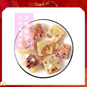 Rock sugar honey chrysanthemum tea lemon tea cube rose beauty refreshing stay up late recovery tea