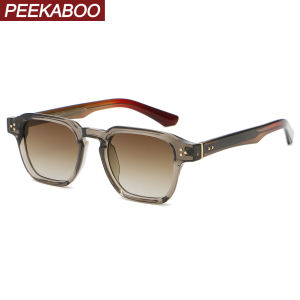 Peekaboo Kính râm không thường xuyên cho nữ Màu đen nâu Phong cách cổ điển Kính chống nắng vuông cho nam UV400 Phụ kiện mùa hè 20252026