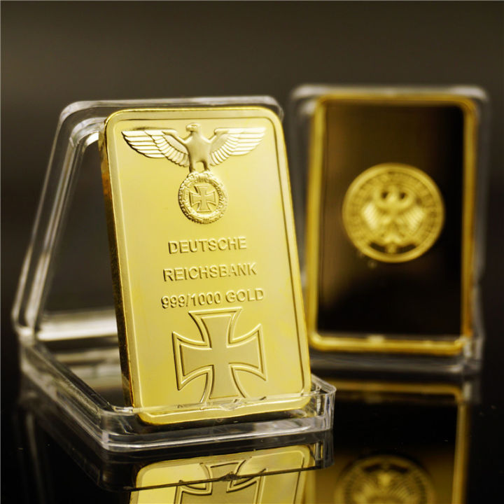 German Eagle Gold Bullion Bar Deutsche Reichsbank 999/1000 ...