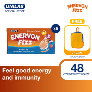 Monthly Pack: Enervon Fizz - Set of 6 - Feel-Good Energy + Immunity