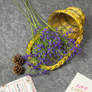 Bunga Babys Breath Gypsophila Colorful Dekor Rumah Kantor Wedding Murah Artificial Flower BG31