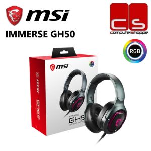 MSI IMMERSE GH50 USB Virtual 7.1 Surround Gaming Headset