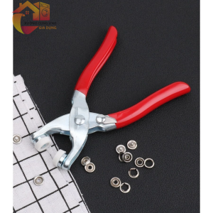 Kìm bấm cúc áo đa năng bộ dụng cụ đóng cúc bấm quần áo tiện lợi dễ sử dụng cho gia đình và may mặc