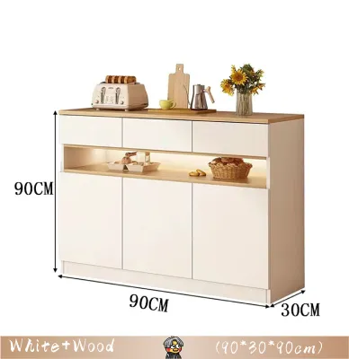 SUNOOM Multifunctional Combination Cabinet Wooden Storage Cabinet Cabinet Sideboard Cabinet