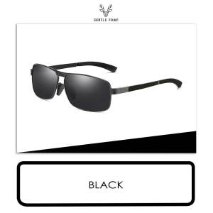 Gentle Fawn Kacamata Hitam Sunglasses Model Kotak Sporty Polarized Anti UV/Anti Silau Model Fashion Pria Trendy 2490